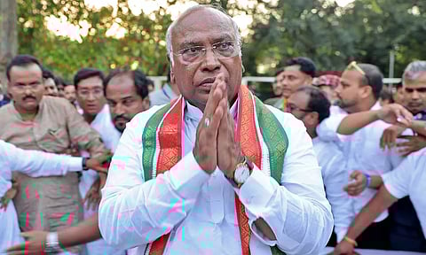 Congress president Mallikarjun Kharge (PTI)&nbsp;