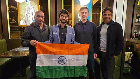 Young Indian Grandmaster D Gukesh