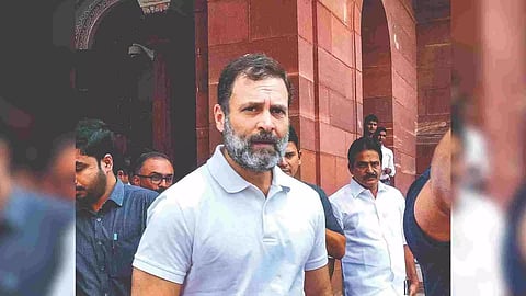 Congress leader Rahul Gandhi