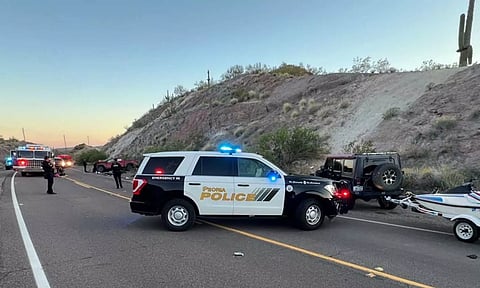 2 Indian students killed in car crash near Lake Pleasant in Arizona (Photo:X/@PeoriaPoliceAZ)
