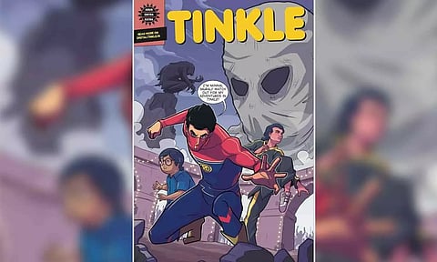 Tinkle Comics superhero graphic novel 'Minnal Murali' (Instagram:@tinklecomicsstudio)&nbsp;
