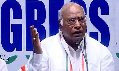 Congress National President Mallikarjun Kharge (ANI)