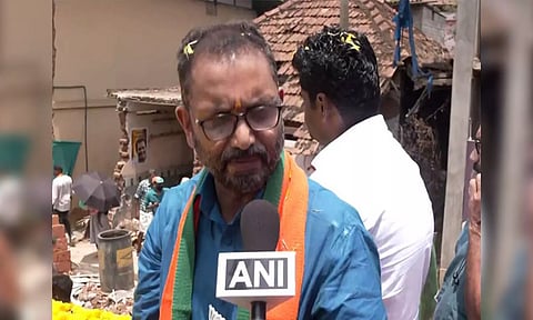 BJP's Wayanad candidate K Surendran (ANI)