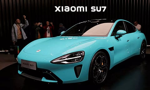 Xiaomi SU7 Vehicle (Reuters)