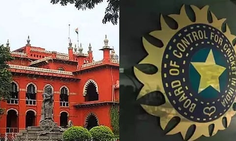 Madras High Court; BCCI logo