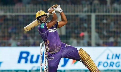 KKR scores 261/6 against PBKS