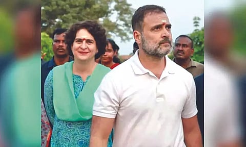 Rahul Gandhi and Priyanka Gandhi&nbsp;