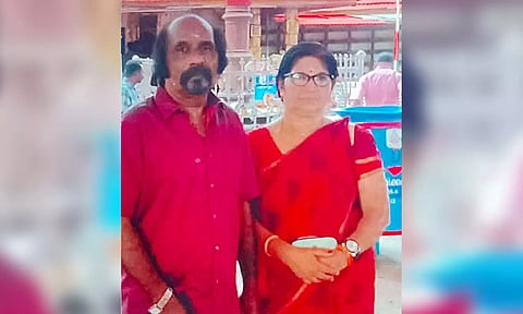 The deceased couple Sivan Nair and his wife, Prasanna Kumari (File)