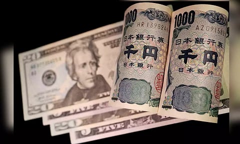 Banknotes of Japanese yen and U.S dollars are seen in this illustration picture (Reuters)