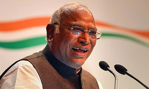 Congress president Mallikarjun Kharge (PTI)