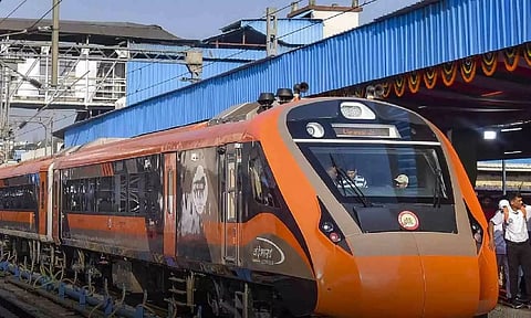 &nbsp;Vande Metro train