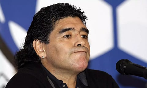 &nbsp;Diego Maradona (AP)