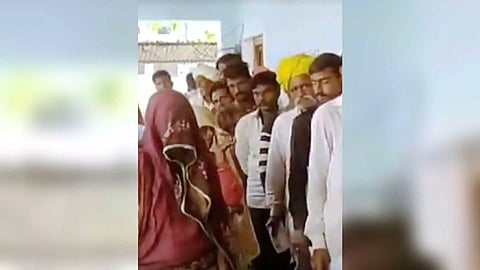 Still from voting booth (Photo/IANS)