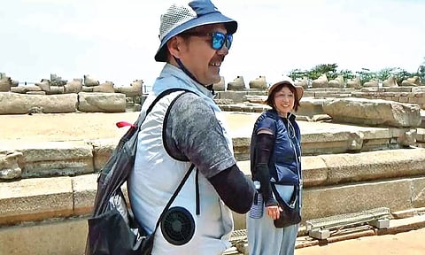 &nbsp;Japanese couple Izamu (43) and Keito (39)