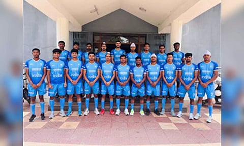 &nbsp;Indian junior men’s Hockey team (IANS)