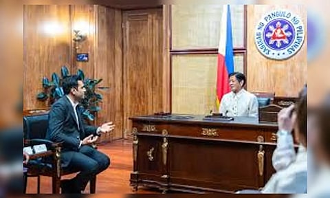 &nbsp;Karan Adani, Managing Director, Philippines  President Marcos(IANS)