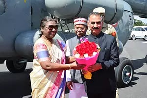 President Murmu reaches Shimla