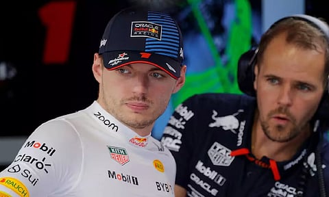 Max Verstappen during the Miami Grand Prix (Reuters)
