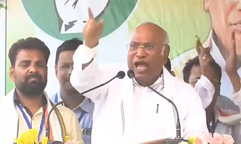 Congress national president Mallikarjun Kharge (ANI)