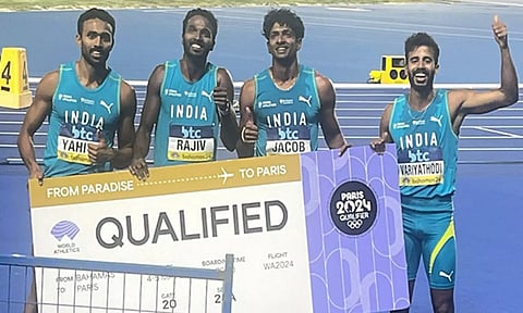 Indian Men's, Women's 4x400m relay teams earn spots in Paris Olympics