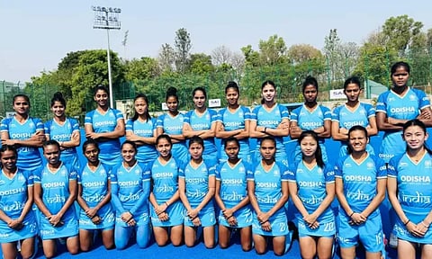 22-member Junior Women's Hockey squad (IANS)