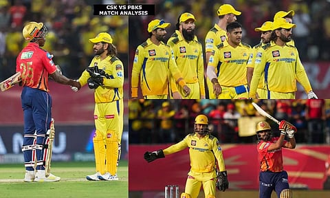 Yesterday match session between CSK vs PBKS (PTI)