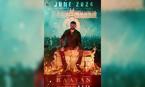 Raayan First Single poster (Photo:X/sunpictures)