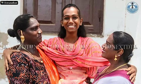 Nivedha, a trans person cleared 12 board exam (Photo credit: Hemanathan M)&nbsp;