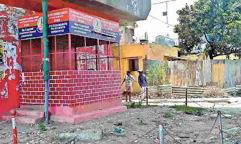 Taramani railway station has become hub of illegal activities
