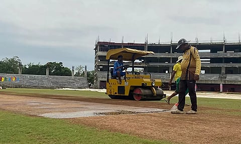 Tripura first international cricket stadium(ANI)