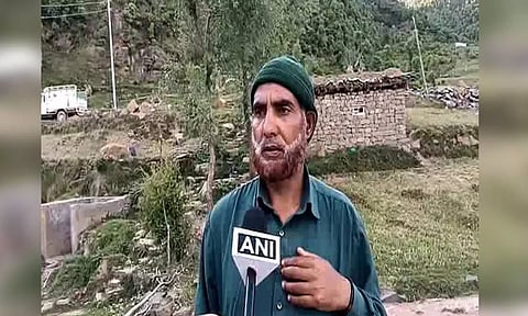 Azgar, a local in Jaran Wali Gali area in J-K (ANI)&nbsp;