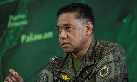 Armed Forces of the Philippines Chief of Staff General Romeo Brawner Jr (Reuters)