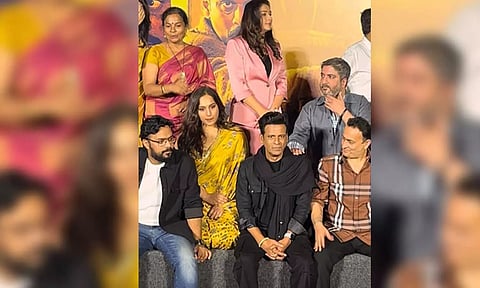 Bhaiyya ji movie crew during the trailer launch (IANS)