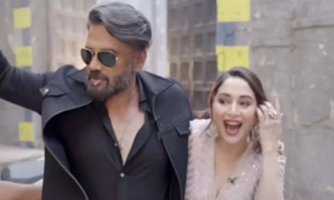 Suniel Shetty, Madhuri Dixit (Instagram)