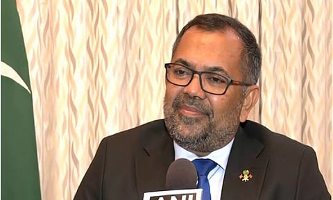 Maldivian Foreign Minister Moosa Zameer (ANI)
