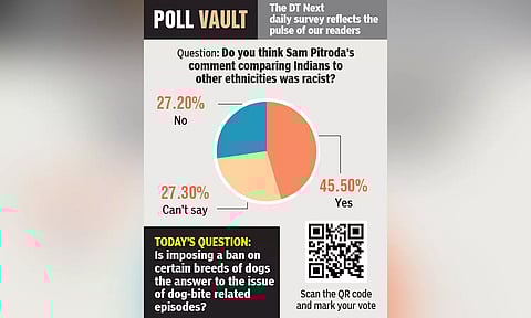 Do you think Sam Pitroda’s comment comparing Indians to other ethnicities was racist?