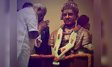 PM Modi pays tribute to social reformer Basaveshwara on birth anniversary (PTI)