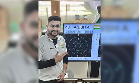 Anish Bhanwala Indian Professional Shooter (IANS)
