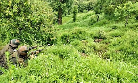 Indian Soldiers at the battlefield (IANS)