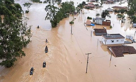 Flooding in southern Brazil strands hundreds, some rescued by helicopter (ANI)