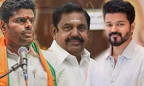 EPS turns 70, receives b'day wishes from TVK leader Vijay, BJP chief Annamalai

