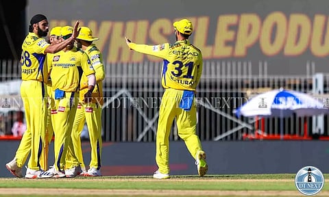 CSK players (Photo: Hemanathan M)