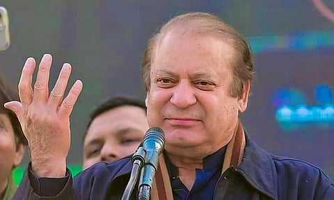 Pakistan Former Prime Minister Nawaz Sharif&nbsp;