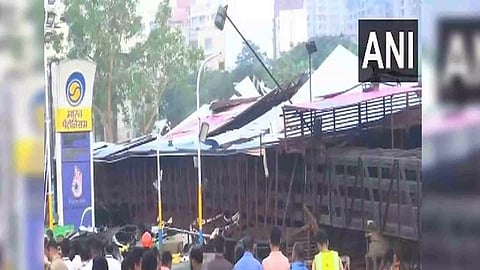 Visual from the site of the mishap. (Photo/ANI)