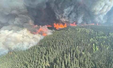 Canadian Interagency Forest Fire Center (Image: IANS)
