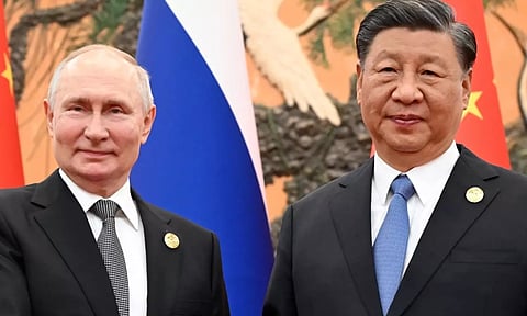 Russian President Vladimir Putin(L) &amp; Chinese leader Xi Jinping(R) (Image: AP)