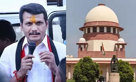  Former TN Minister V Senthilbalaji; Supreme Court