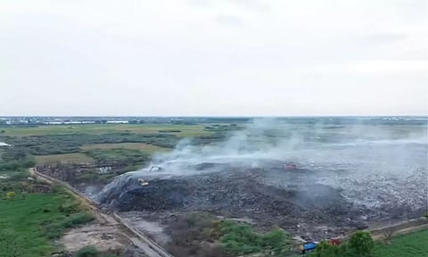 A visual form the spot (Photo: ANI)