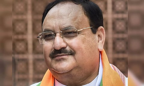 &nbsp;BJP president J P Nadda (PTI)