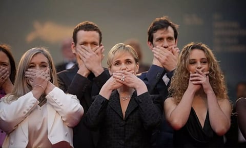 BTS Picture of Cannes Film Festival (AP)